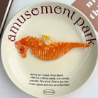 Whimsical Animal Acetate Combs，Vegetable Portable Hair Tools: Puppy - Twirls + Twigs