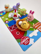 Chicken & Friends Erasers Card Iwako - Twirls + Twigs