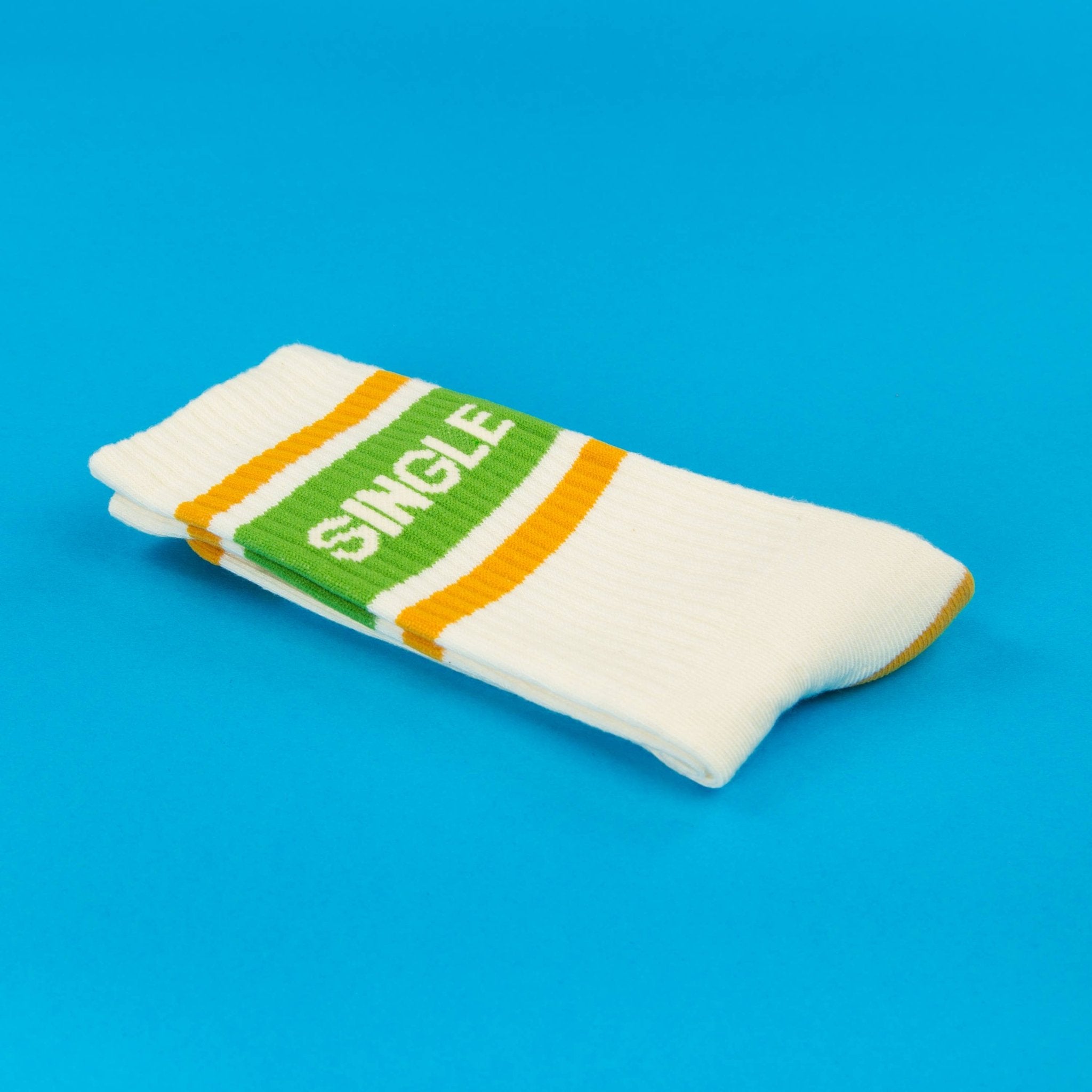 Single Gym Crew Socks - Twirls + Twigs