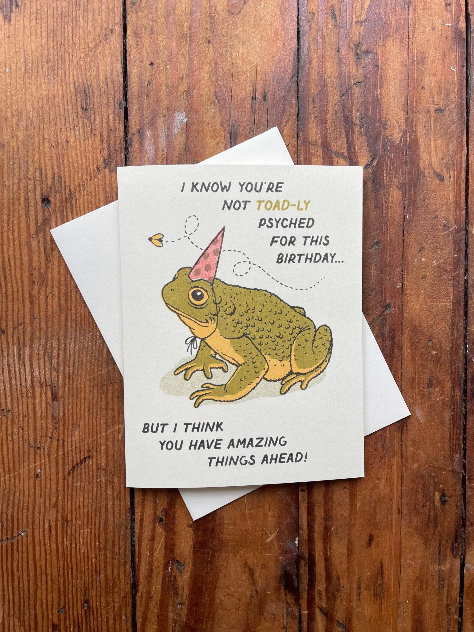 Toad-ly Amazing Birthday Card - Twirls + Twigs