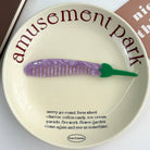 Whimsical Animal Acetate Combs，Vegetable Portable Hair Tools: Puppy - Twirls + Twigs