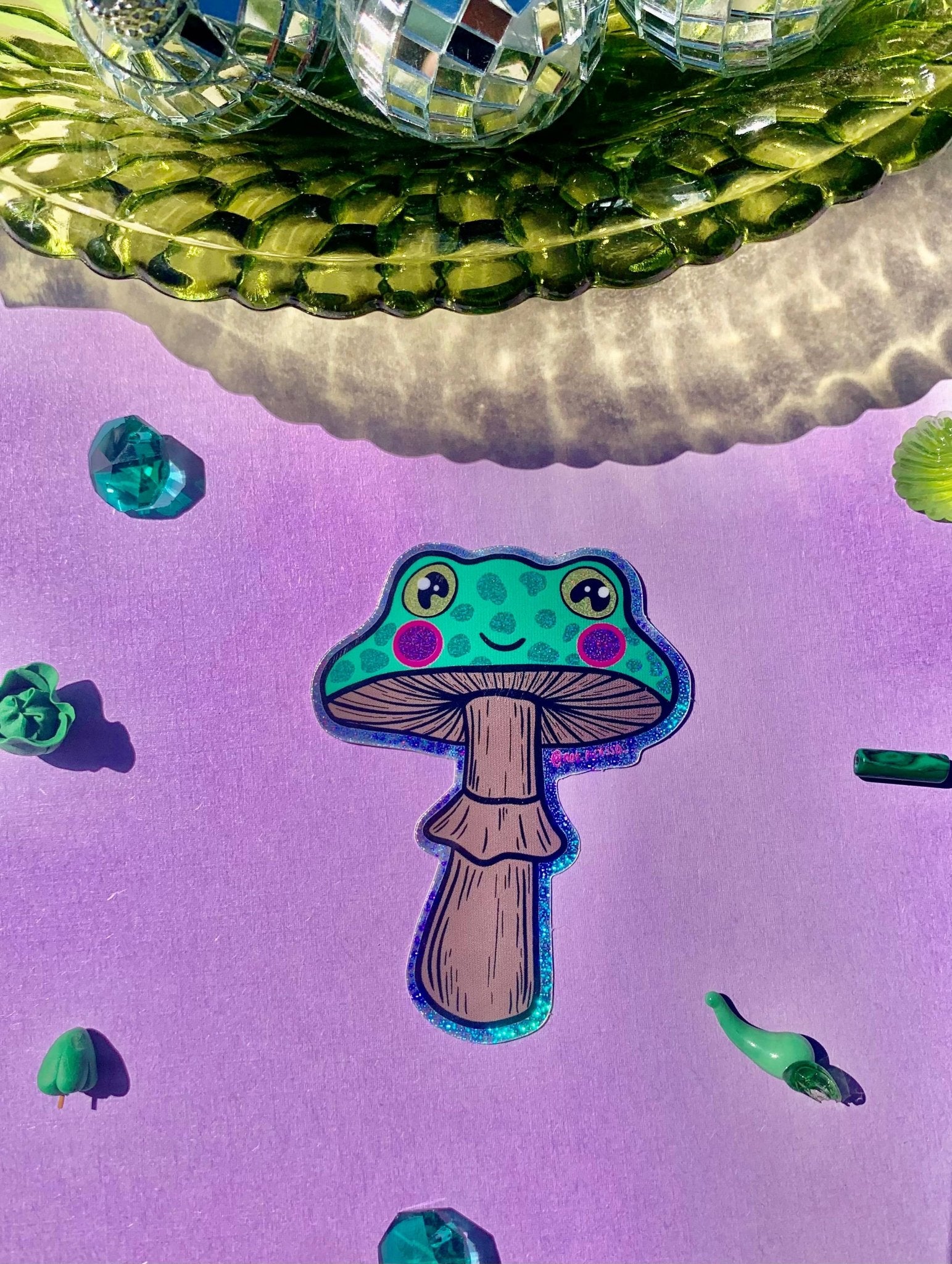 Frogshroom Sticker✨ - Twirls + Twigs