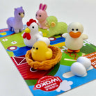 Chicken & Friends Erasers Card Iwako - Twirls + Twigs