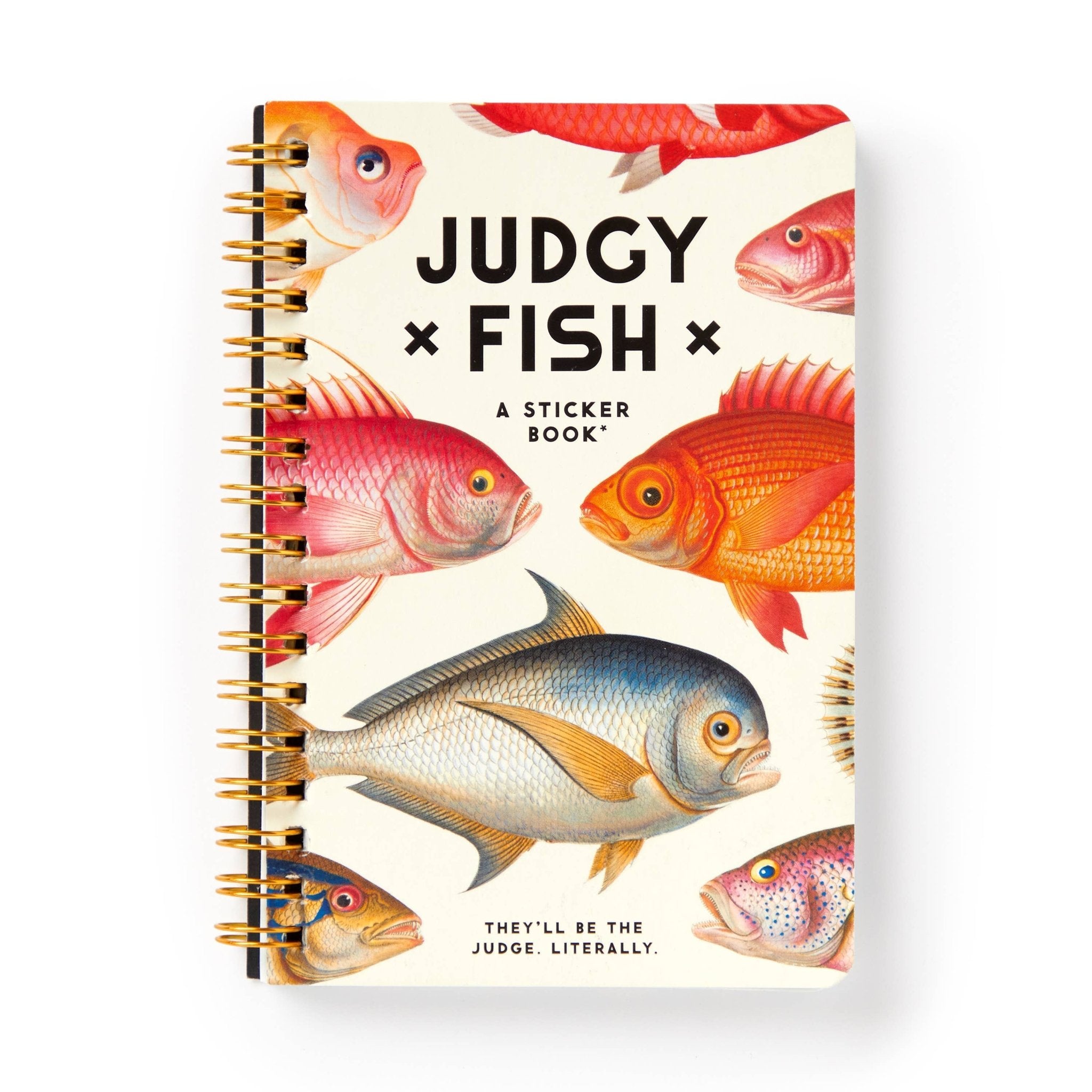 Brass Monkey Judgy Fish Sticker Book - Twirls + Twigs
