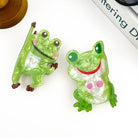 Funny Frog Claw Clip: B - Twirls + Twigs
