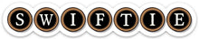  Typewriter Keys Die Cut Sticker