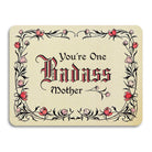 You're One Badass Mother - Vintage Mother's Day Card - Twirls + Twigs