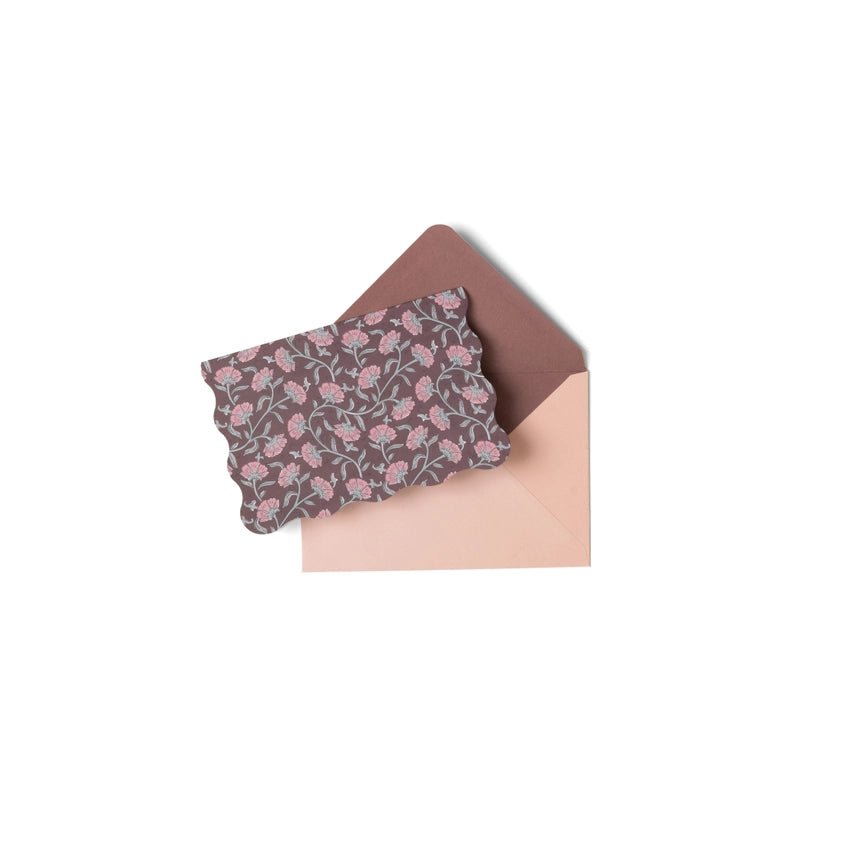 Boxed Vintage Floral Notecard Set - 16 cards - Twirls + Twigs