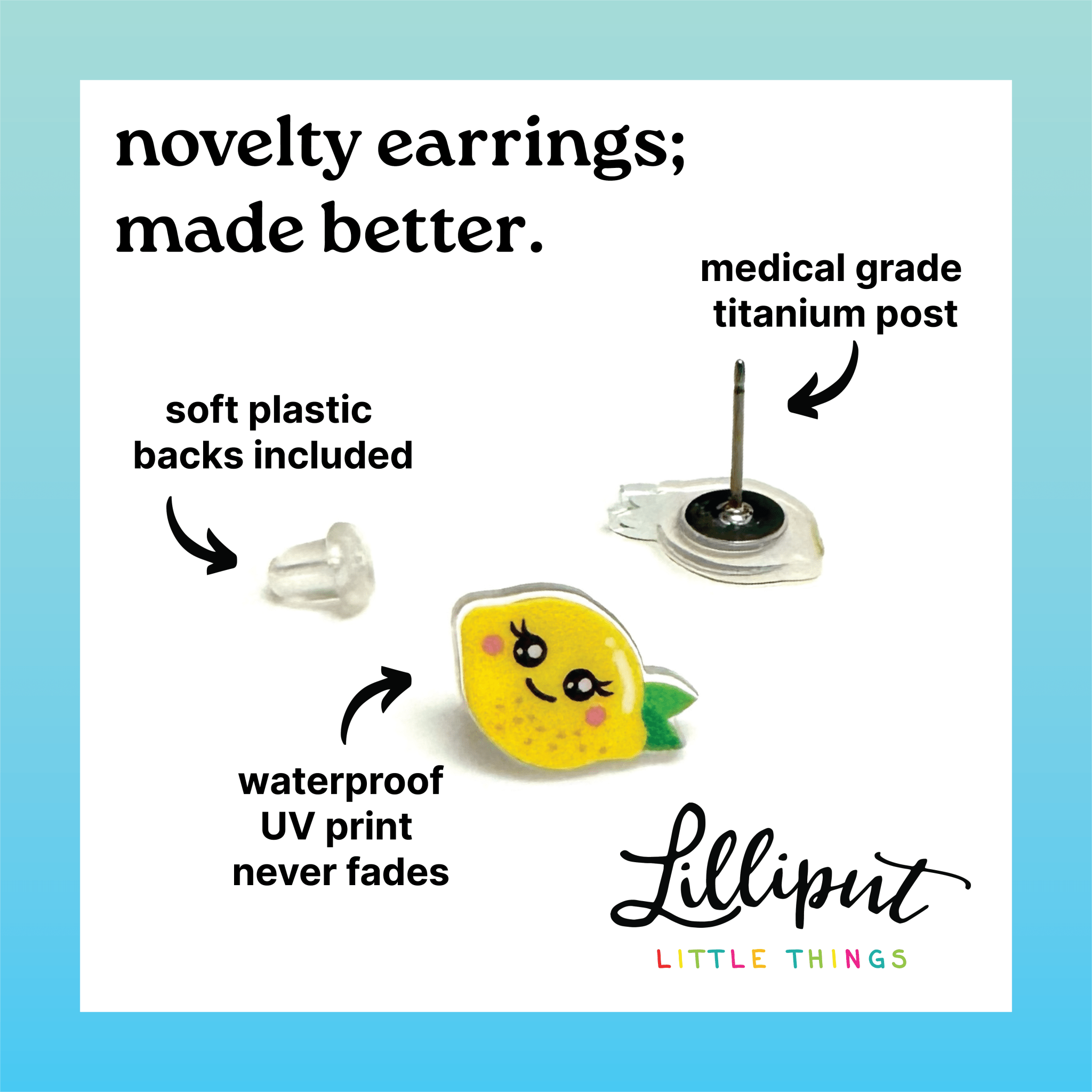 Butter Earrings - Twirls + Twigs