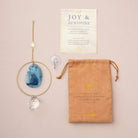 Stone Suncatcher - Sun/Blue Agate - Twirls + Twigs