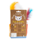 Furball + Catweiser Catnip Cat Toy with Feathers - Twirls + Twigs