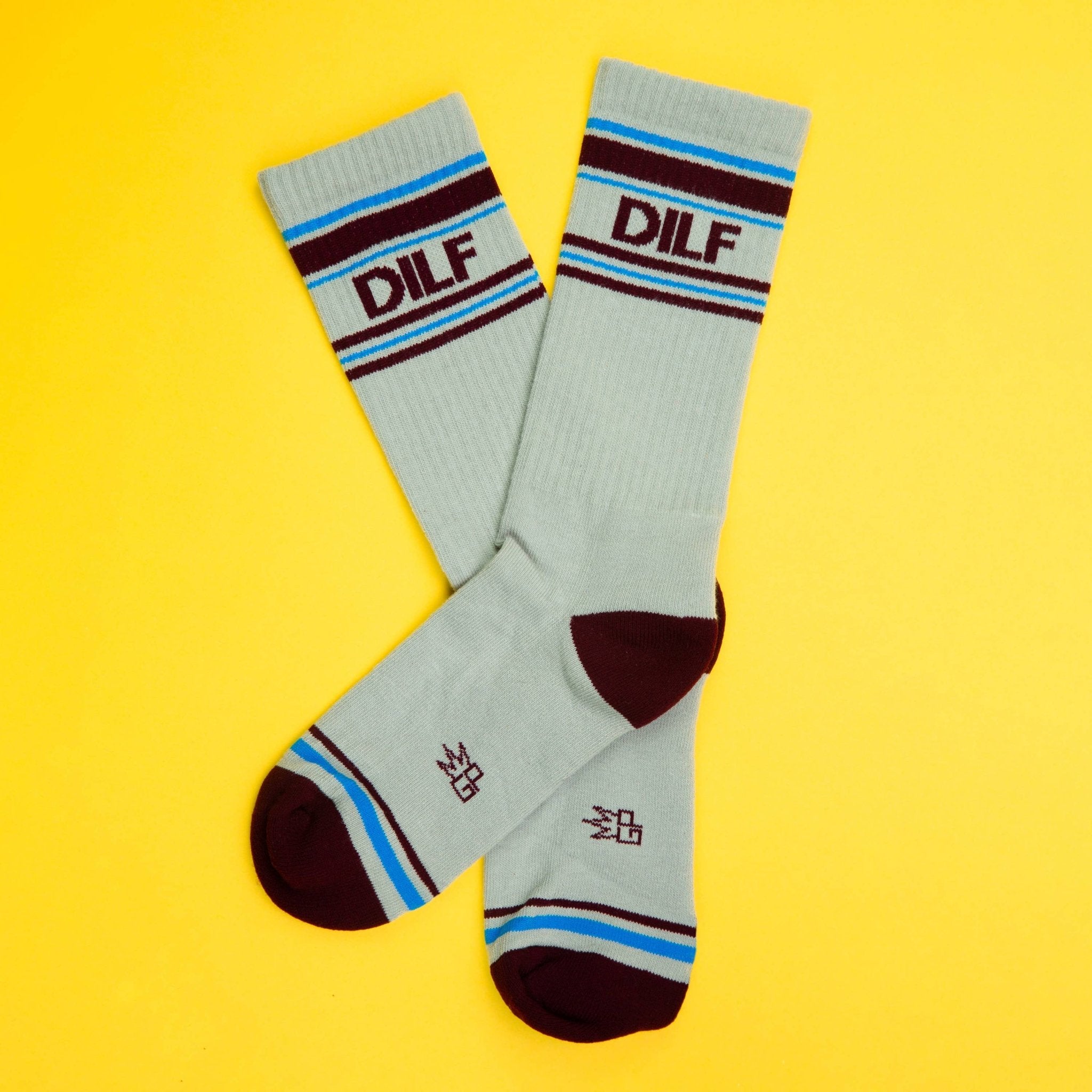 DILF Gym Crew Socks - Twirls + Twigs