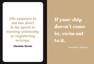Shit Happens So Get Over It: Hardcover - Twirls + Twigs