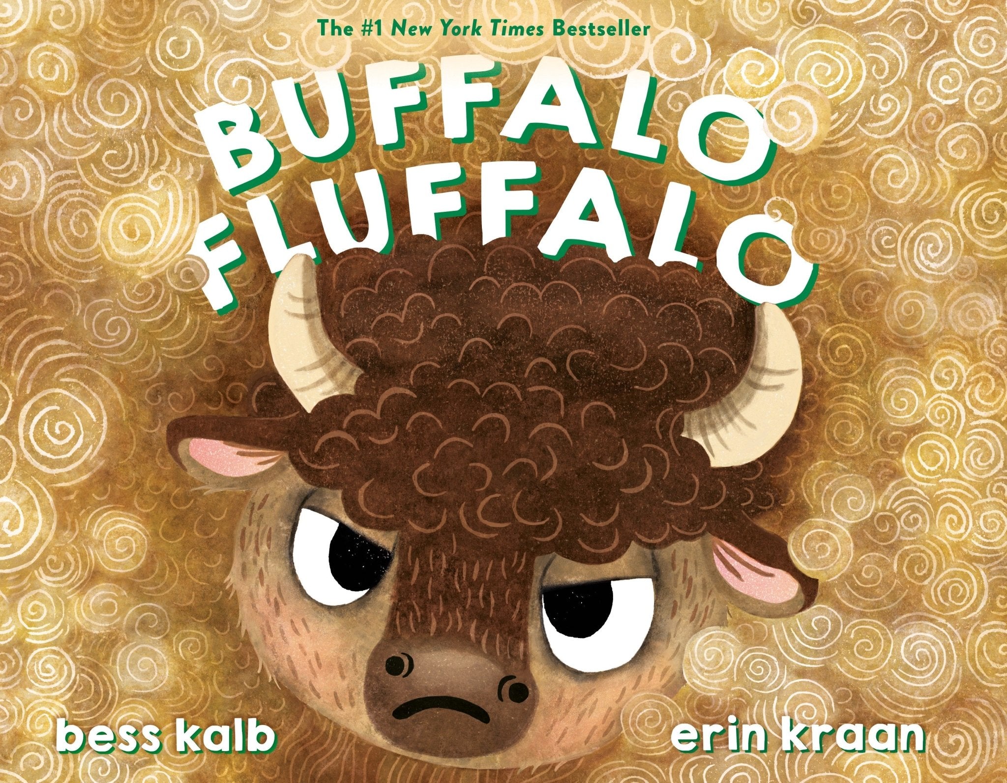 Buffalo Fluffalo Plush with Book - Twirls + Twigs