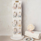 Chromacolor Miyuki Small Hoop - Turquoise Multi/Silver - Twirls + Twigs