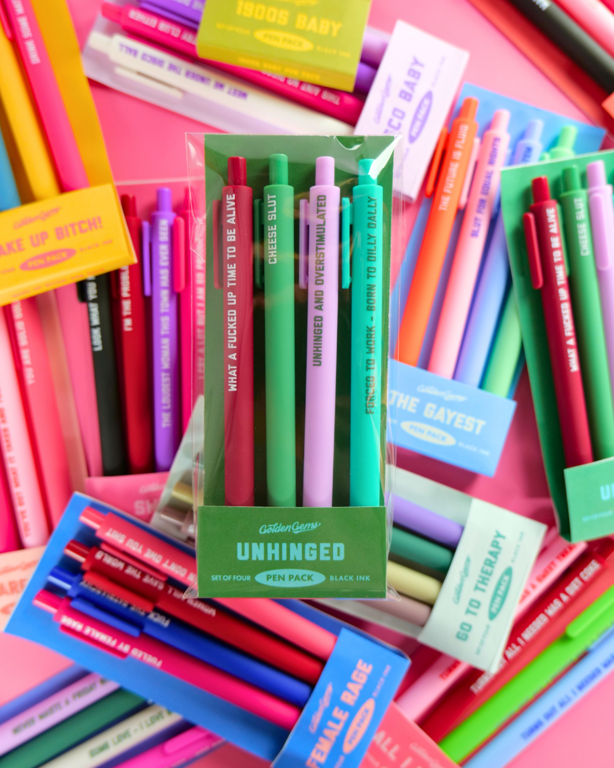 Unhinged Pen Pack - Twirls + Twigs