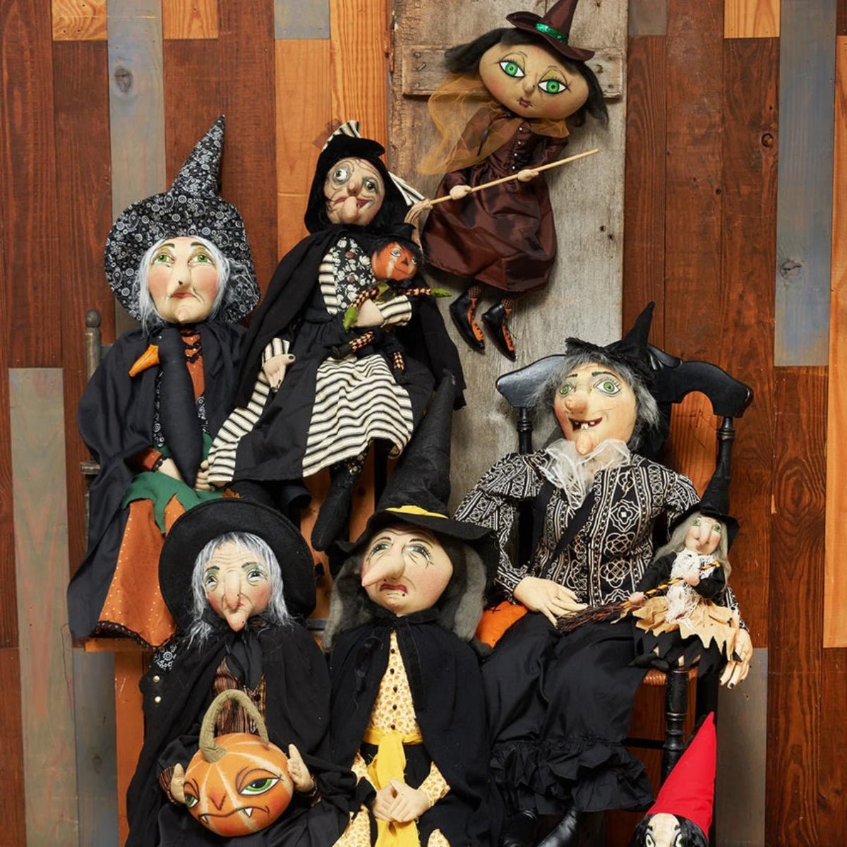 Matilda Witch Gathered Traditions Art Doll - Twirls + Twigs