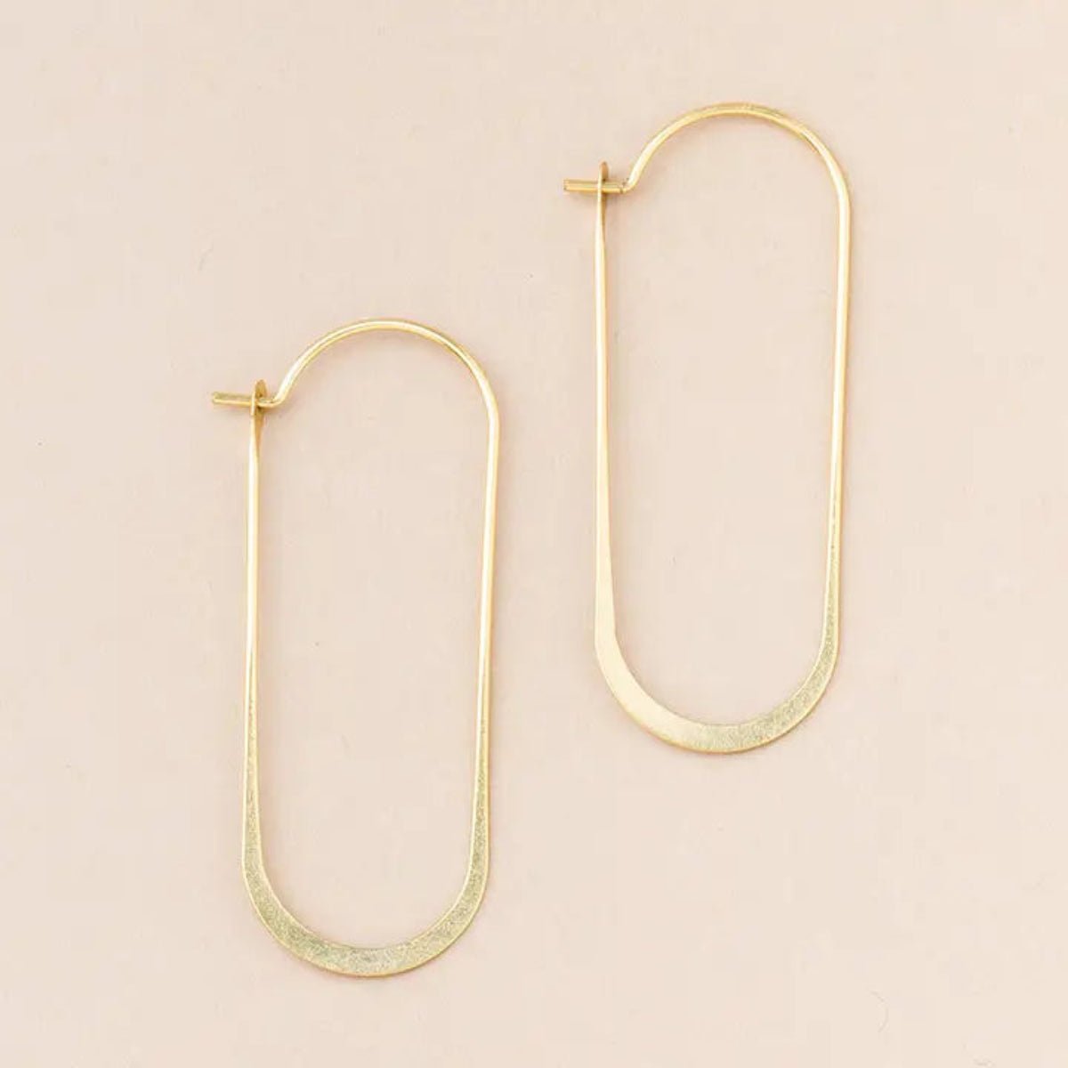 Refined Earring Collection - Cosmic Oval/Gold - Twirls + Twigs