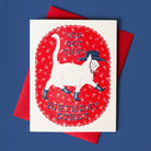 Birthday Strut - Risograph Card - Twirls + Twigs