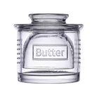 Glass French Butter Crock - Twirls + Twigs