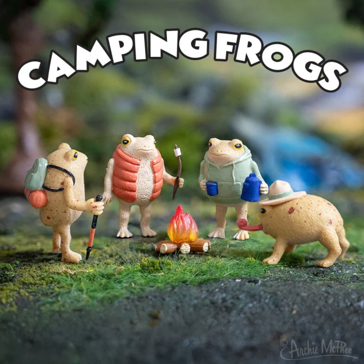 Camping Frogs - Twirls + Twigs