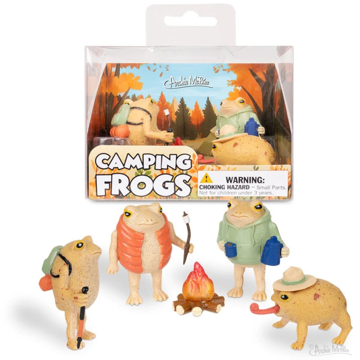 Camping Frogs - Twirls + Twigs