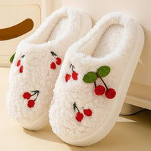  Cherry Slipper's: White