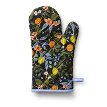  Black Citrus Grove Oven Mitt