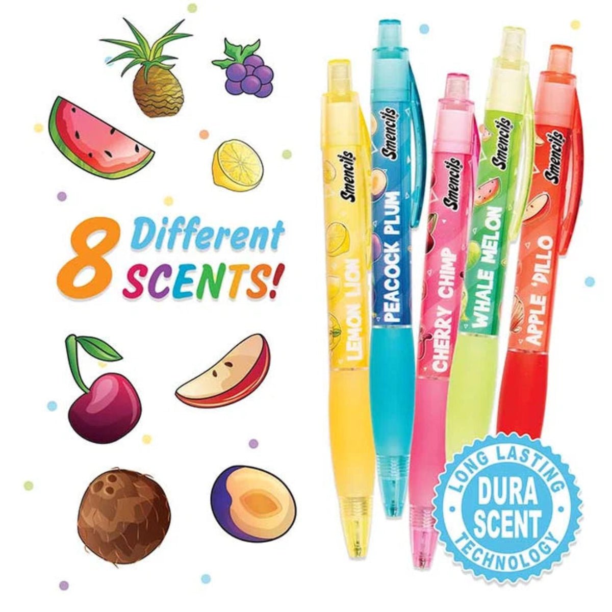 Fruit Zoo Mechanical Smencils - Twirls + Twigs