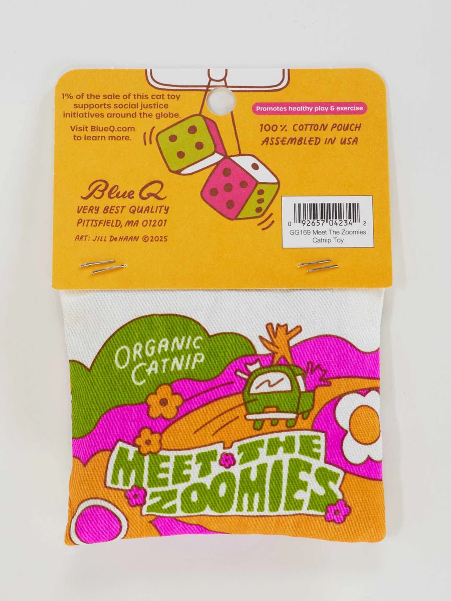 Meet The Zoomies Catnip Toy - Twirls + Twigs
