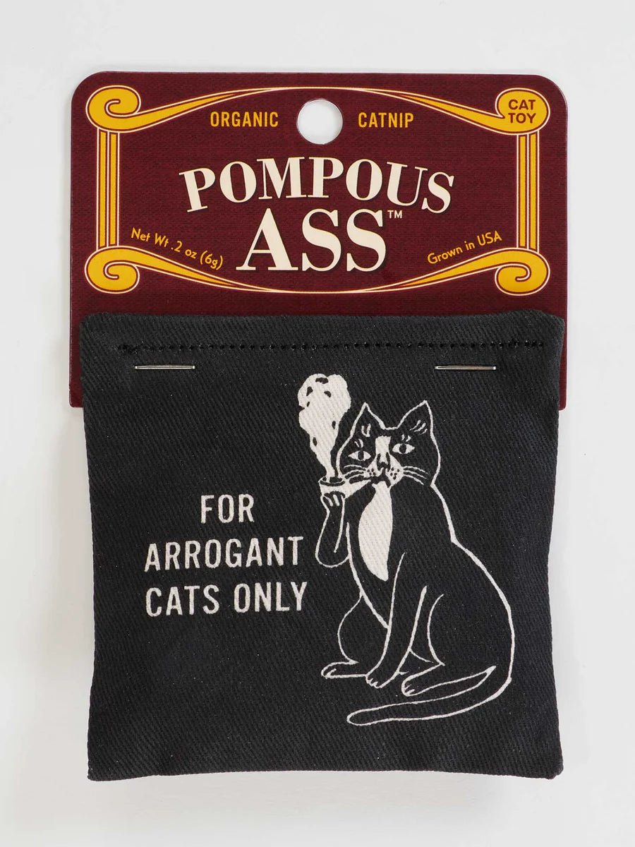 Pompous Ass Catnip Toy - Twirls + Twigs