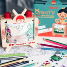 CreaTV - Wooden Craft TV Storytelling Kit - Twirls + Twigs