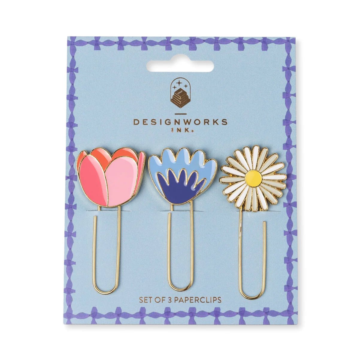 Paperclips - Floral Set of 3 - Twirls + Twigs