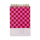 Large Chunky Notepad - Burgundy + Pink - Twirls + Twigs