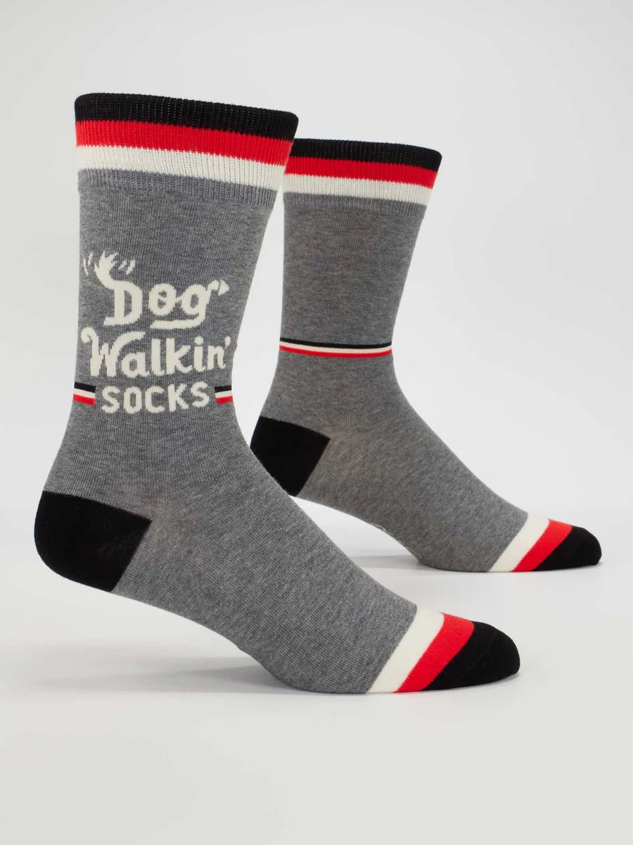 Dog Walkin' M - Crew Socks - Twirls + Twigs