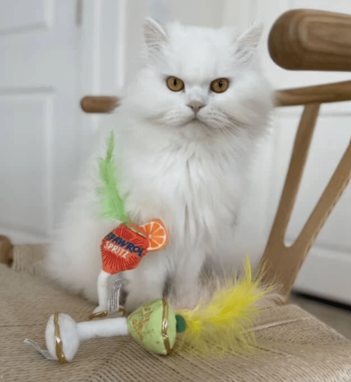 Kitty Cocktails (2 cocktails) Catnip Toys - Twirls + Twigs