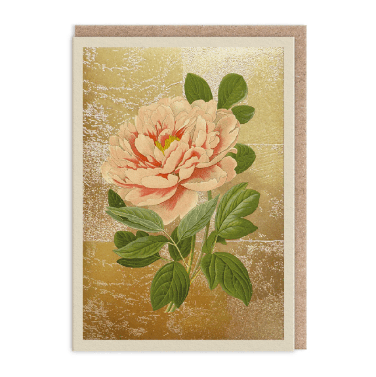 Tree Peony Greeting Card - Twirls + Twigs