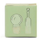 The Moony Glass Bottle Stopper - Twirls + Twigs