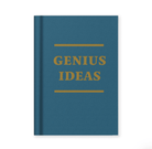 Genius Ideas Fabric Hardback Notebook (A7) - Twirls + Twigs