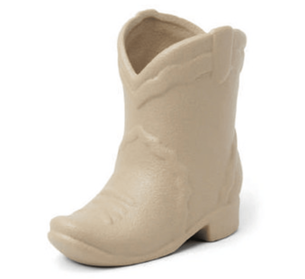 Nashville Ceramic Cowboy Boot Candle – Bergamot & Mahogany | Tan Matte Finish 6 oz - Twirls + Twigs