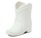 Nashville Ceramic Cowboy Boot Candle – Smoked Pistachio | White Matte Finish 6 oz - Twirls + Twigs