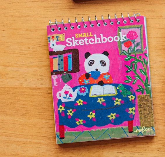Yumi Small Sketchbook - Twirls + Twigs