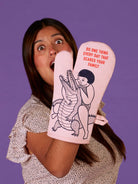 Do One Thing Every Day That Scares Your Family Oven Mitt - Twirls + Twigs