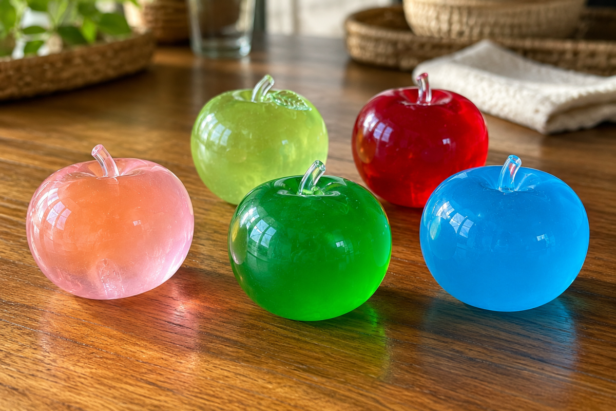 Feelzies SlowFlow™ Squishy Apples: Granny Apple - Twirls + Twigs