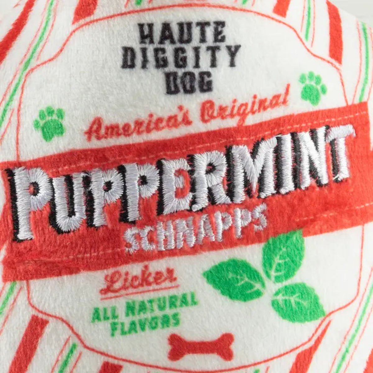 Puppermint Schnapps Stocking Stuffers Christmas Dog Toys - Twirls + Twigs