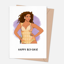  Happy Bey-Day Happy Birthday Greeting Card