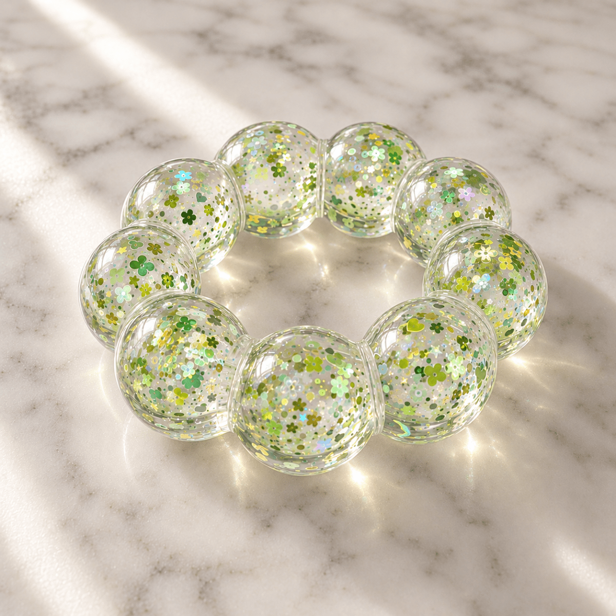 Feelzies™ Original Squishy Bracelet: Lime Pop - Twirls + Twigs