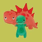 Tiny T. Rex and Pointy Plush Pair - Twirls + Twigs