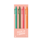Jotter Sets 4 Pack - Fuck If I know - Twirls + Twigs