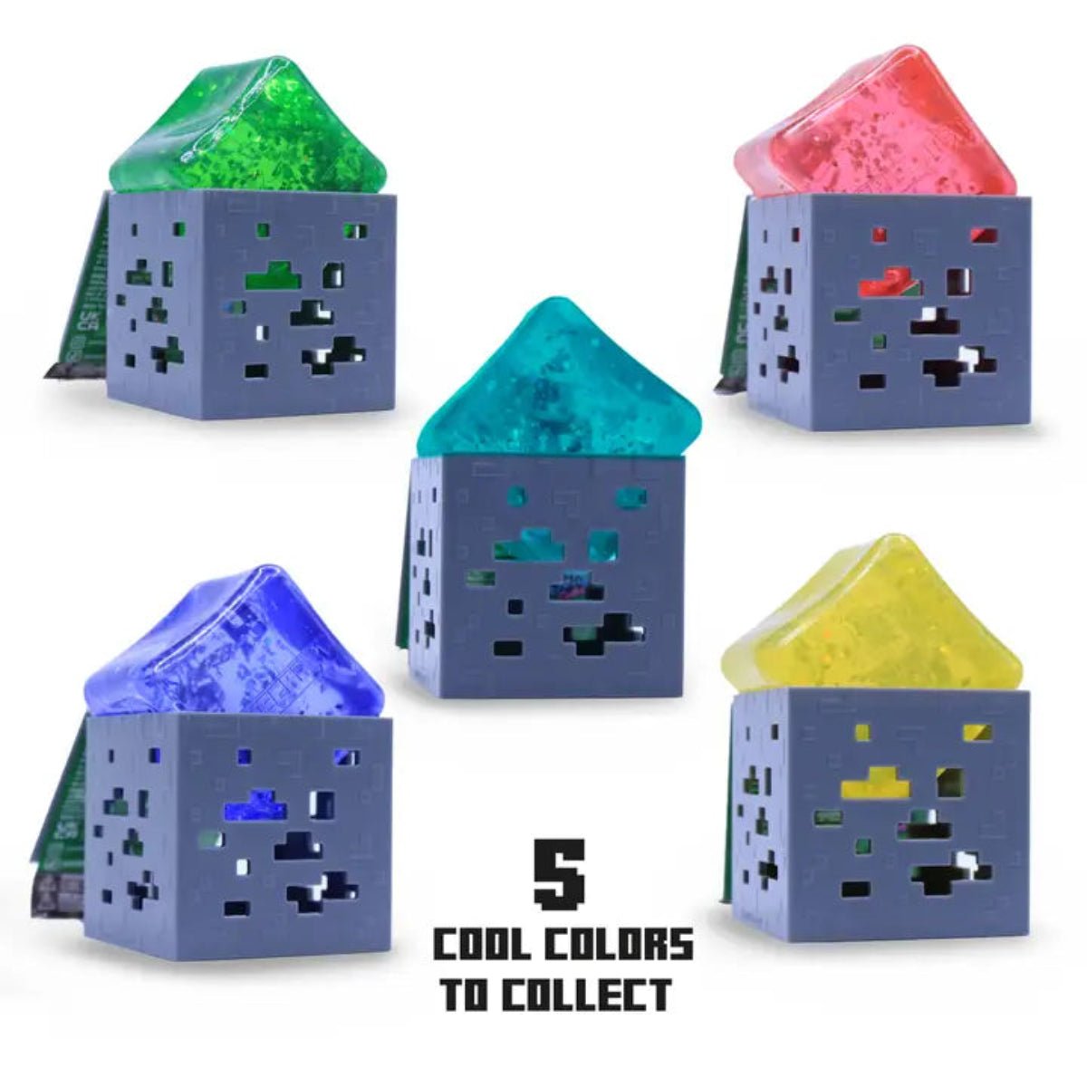 Minecraft Jelly Cube Squishy Toy - Twirls + Twigs